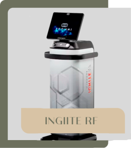 <p><span style="font-weight: 400;">O IgniteRF é uma plataforma avançada de radiofrequência minimamente invasiva que combina tecnologias como </span><b>FaceTite, BodyTite e Morpheus8</b><span style="font-weight: 400;"> para tratar flacidez, remodelar contornos e estimular colágeno de forma segura e eficaz.</span></p>
<p><span style="font-weight: 400;">Sua principal vantagem estratégica está na </span><b>versatilidade</b><span style="font-weight: 400;">: permite tratar diferentes áreas (face, pescoço, corpo) com resultados visíveis já na primeira sessão e tempo de recuperação reduzido, sendo ideal para quem busca rejuvenescimento sem recorrer a cirurgias mais agressivas.</span></p>
